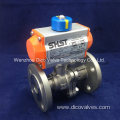 ANSI B16.34 Flanged Ball Valve with ISO Pad